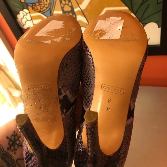 Coach size 6 shoes 💋* - Picture 4 of 5